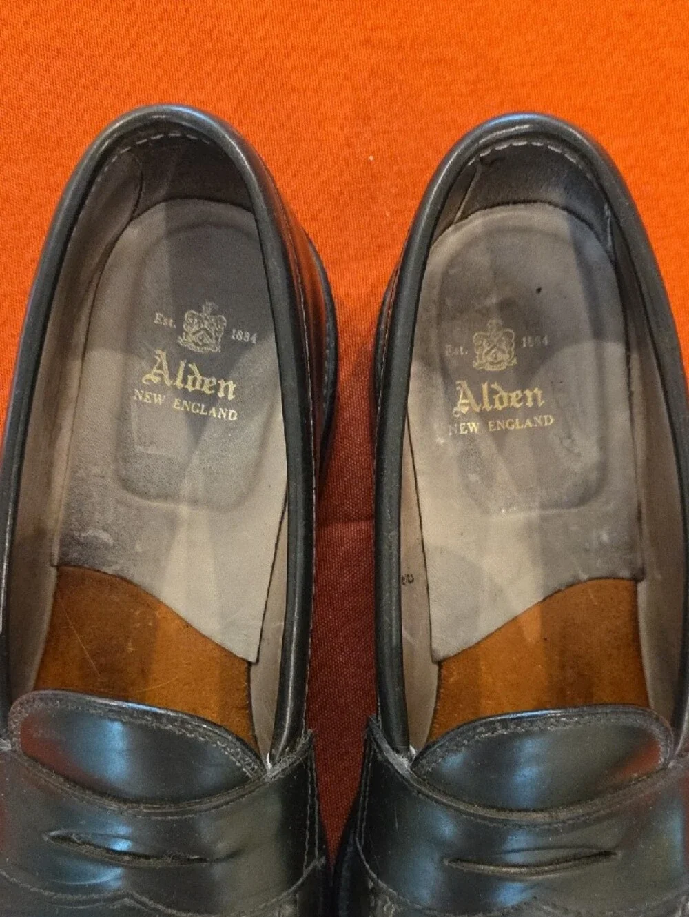 Alden Shell Cordovan Penny Loafers